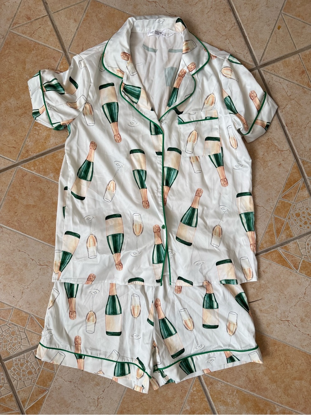 Champagne pajamas